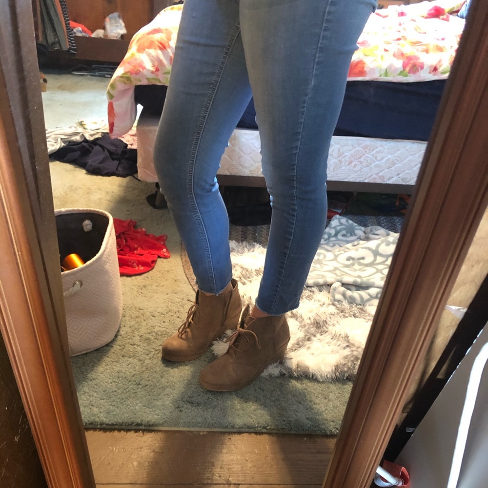Tan Booties - Picture 4 of 6